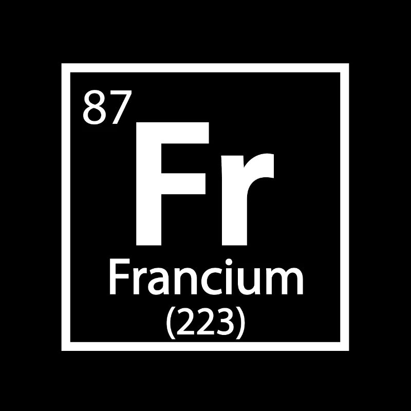 Francium Element Periodic Table