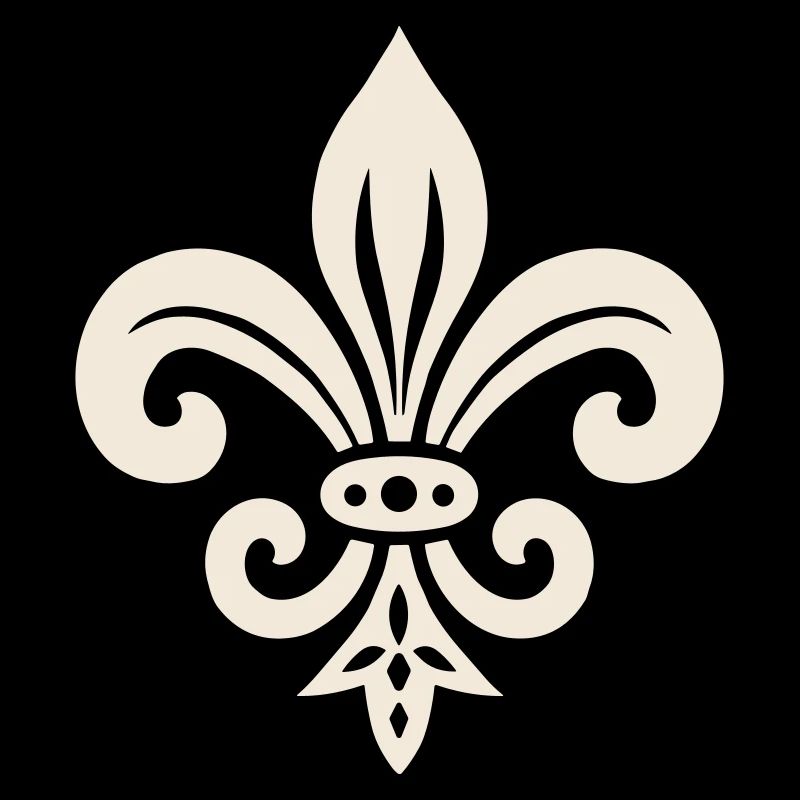 Simple Fleur de lis Design