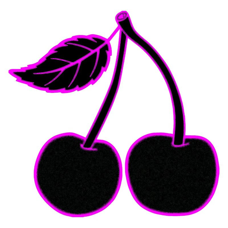 Neon Kirsche Pink, dezent oder präsent