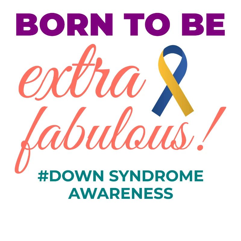 Down-Syndrom-Bewusstsein Extra fabelhaft