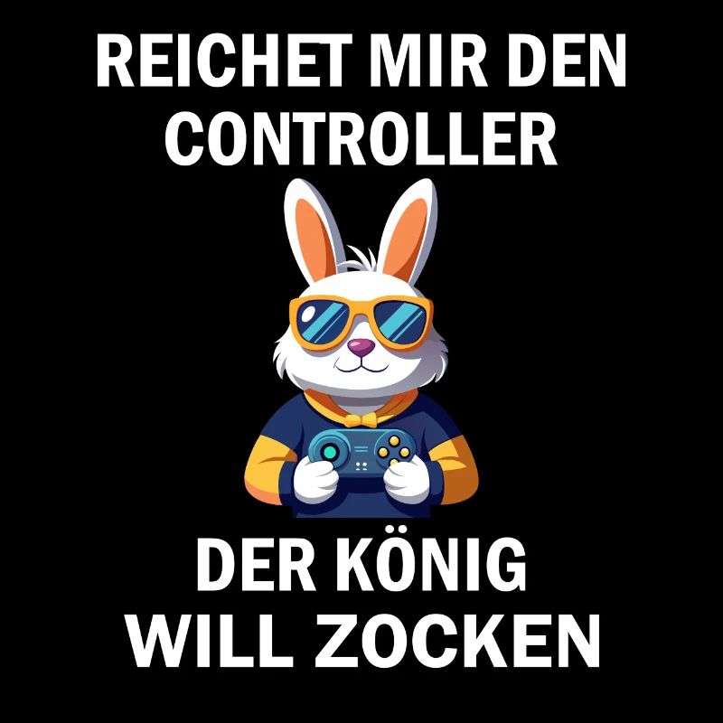 Zocken Reichet mir den Controller König Konsole