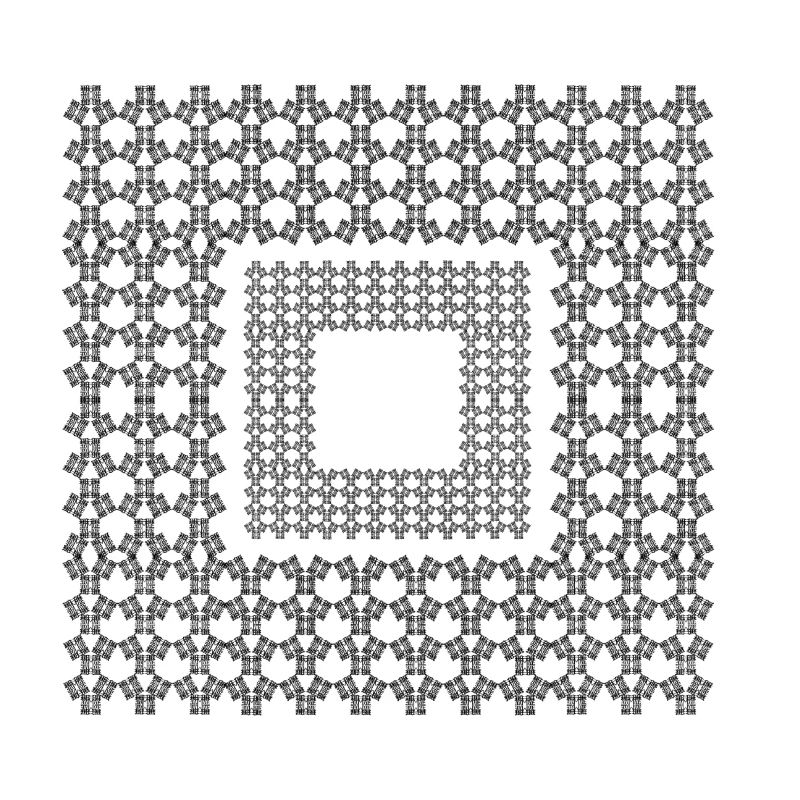 Square decor