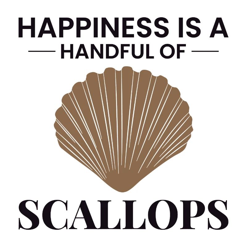 Scallop Seashells Collector Beachcomber Shellfish