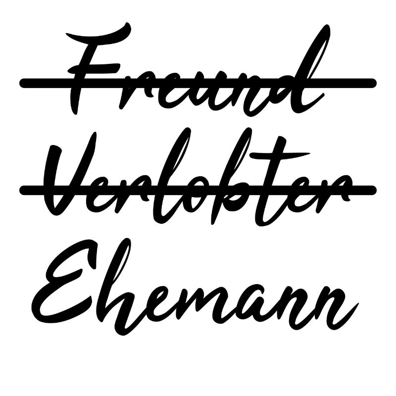 Nicht Freund, sondern Ehemann - Geschenkidee