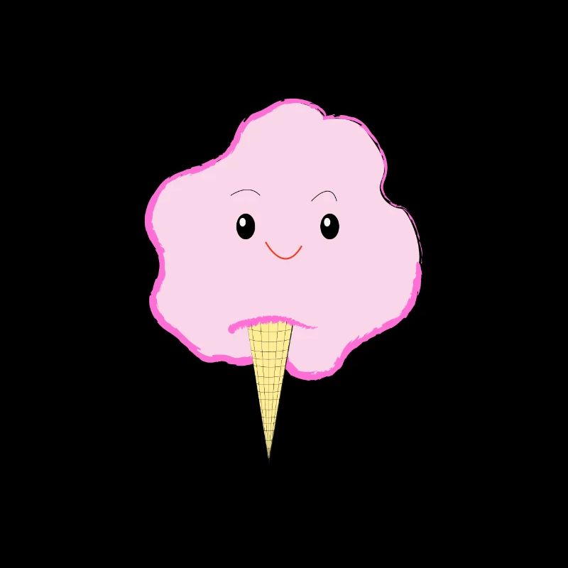 Fröhliche Zuckerwatte - Eis - Geschenkidee