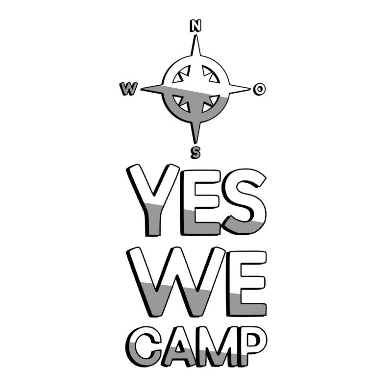 YES WE CAMP + Compass - Camping