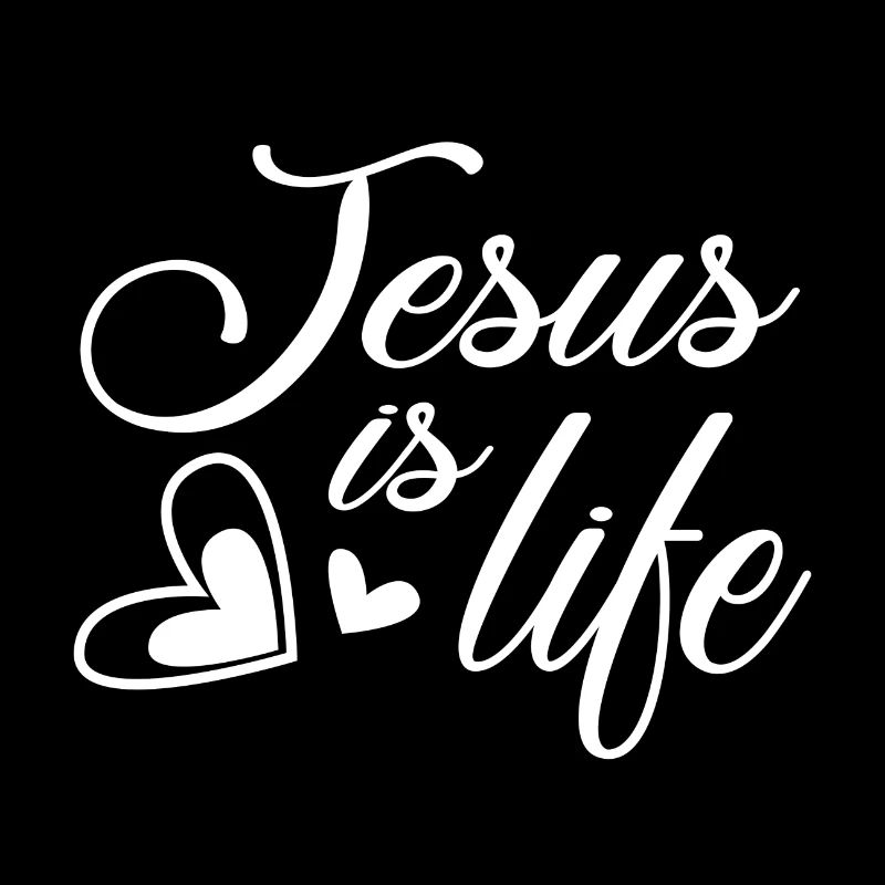 Conception chrétienne Jésus est la vie