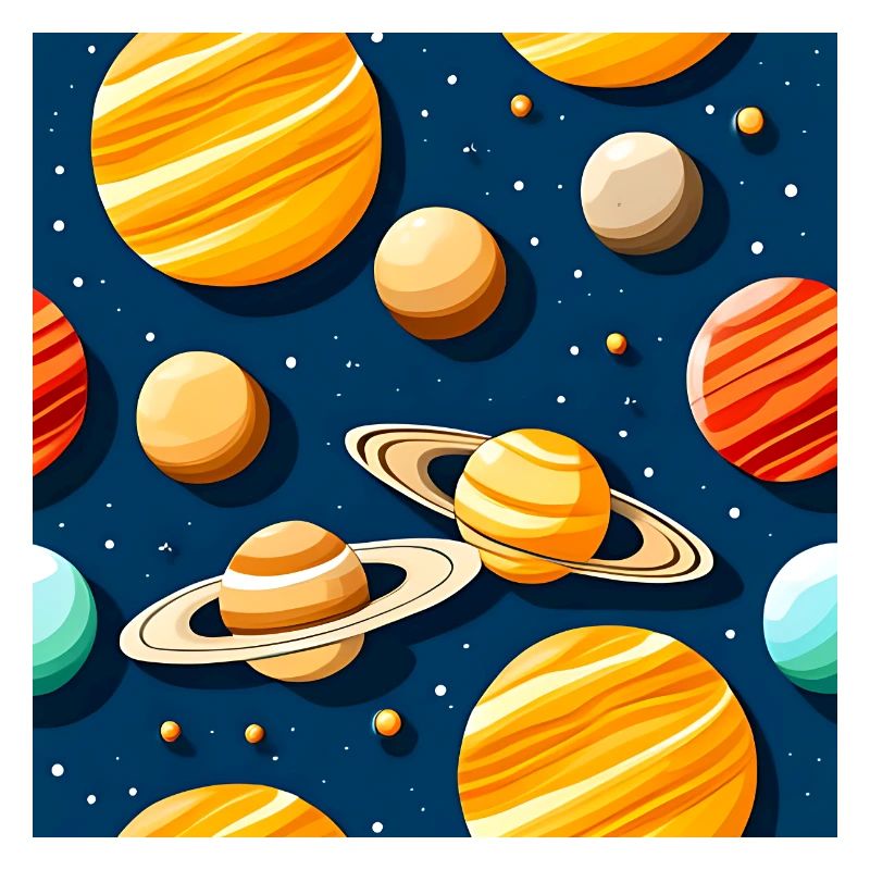 Freaky Solar System Pattern