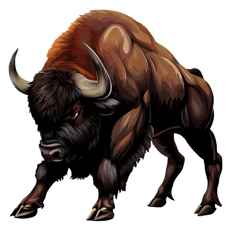 Vache, Buffle, Taureau, Bison - Conception animale