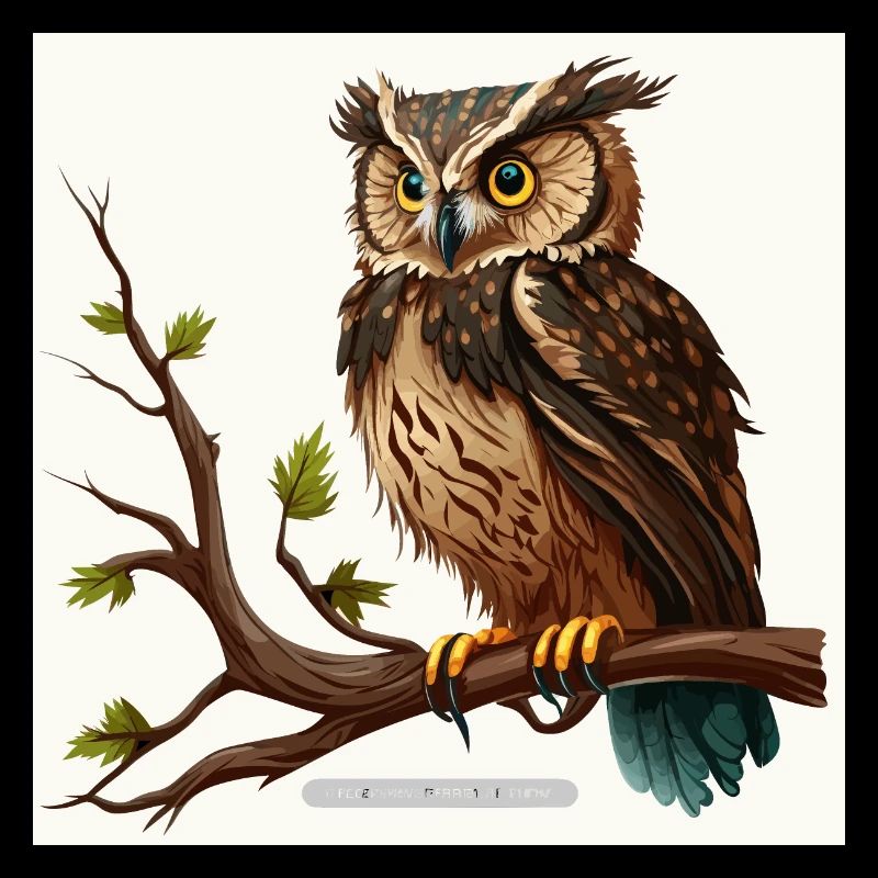 Die weise Eule