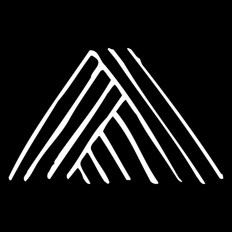 Triangle Logo - Mountains (Vectorgraphic)