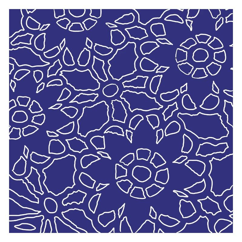 Linear Christmas geometric pattern