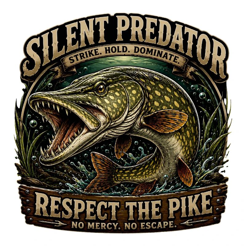 Silent Predator – Conception agressive de pêche au brochet