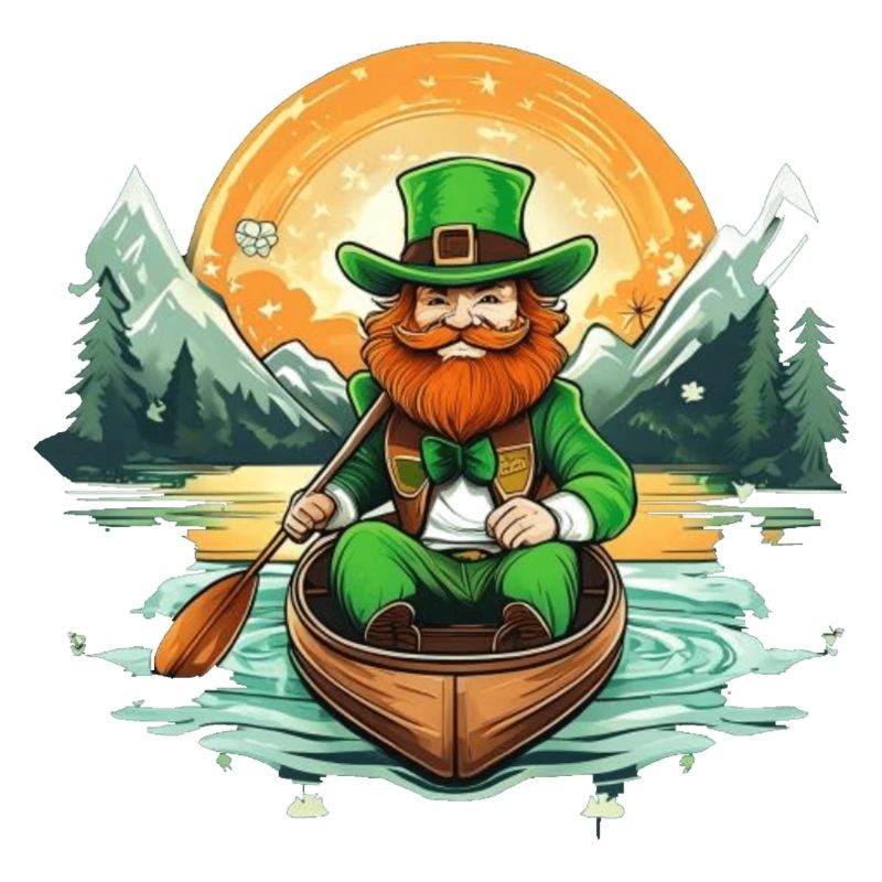 Kayak Trèfle de la Saint-Patrick
