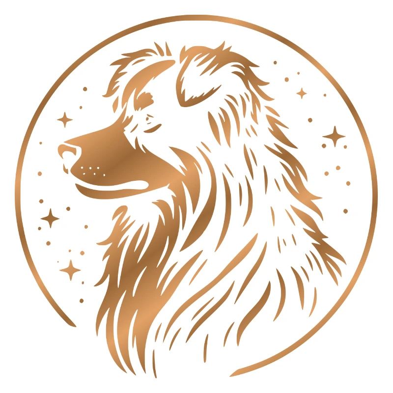 Traumhund Aussie kupfer