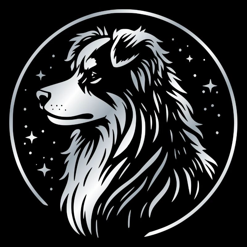 Traumhund Aussie silber