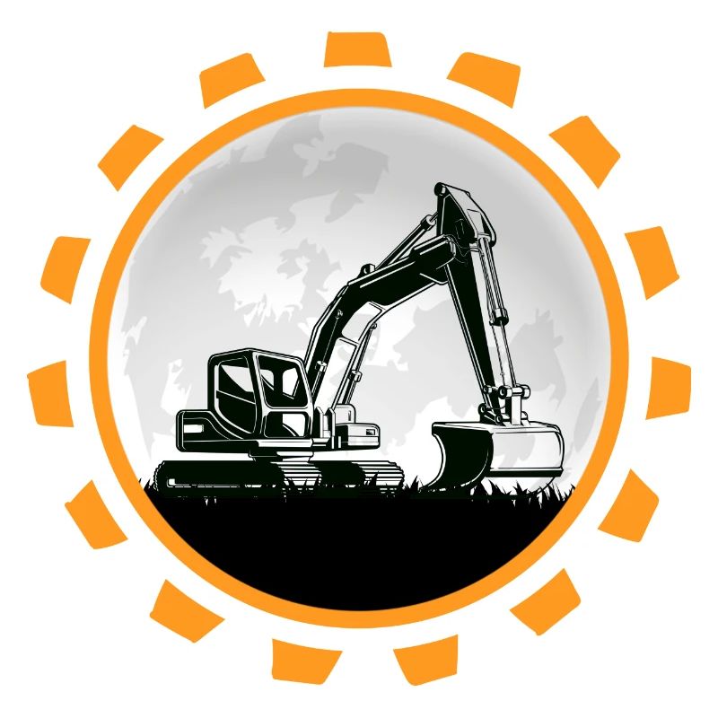 excavator excavator driver construction site excavator bucket