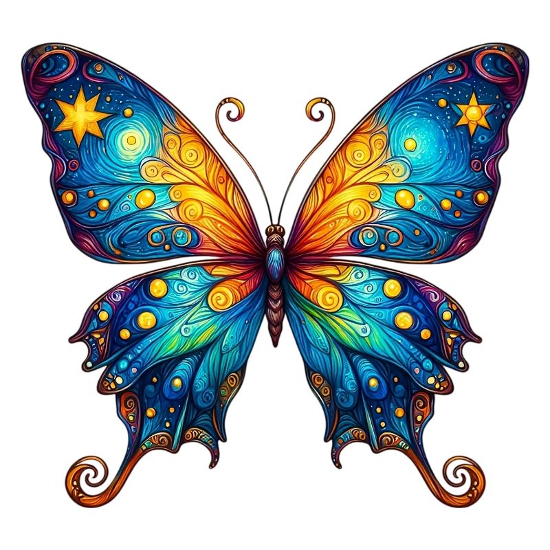 Papillon Van Gogh