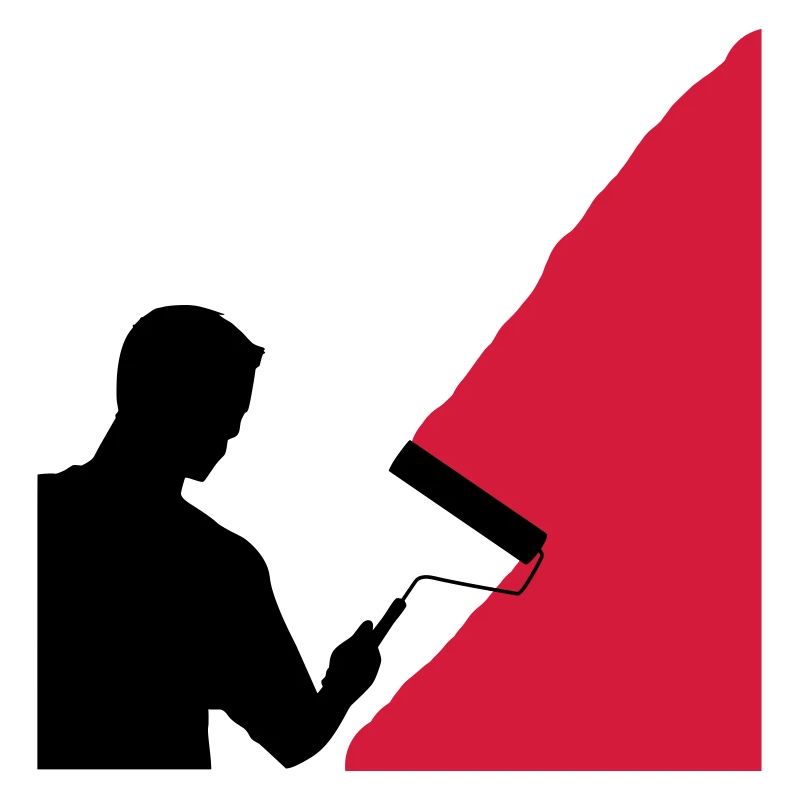 Painter and painter - vector