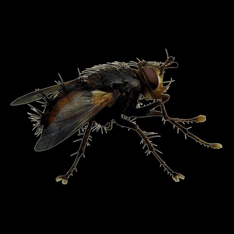 Außerirdisch Alien Wesen, oder nur eine Fliege?