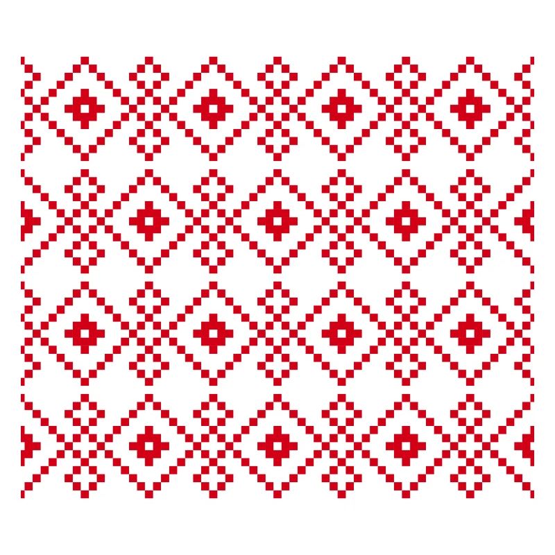 Weihnachtlicher einfarbiger Pullover (rot)