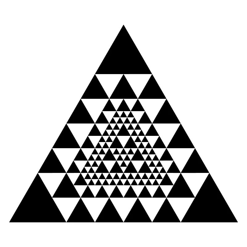 aztec inca mayan triangle design