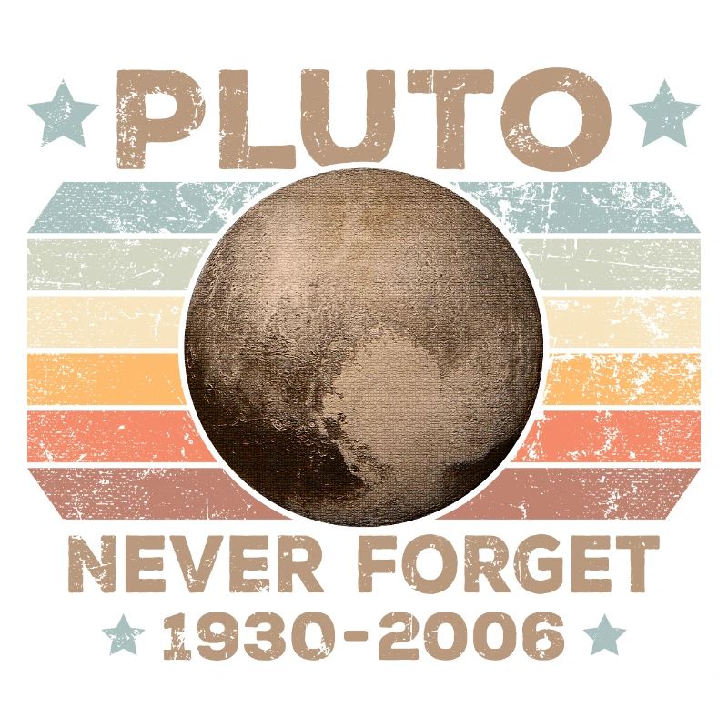 Pluto Never Forget Astronomy Space