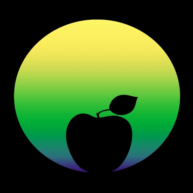 Pomme en vert