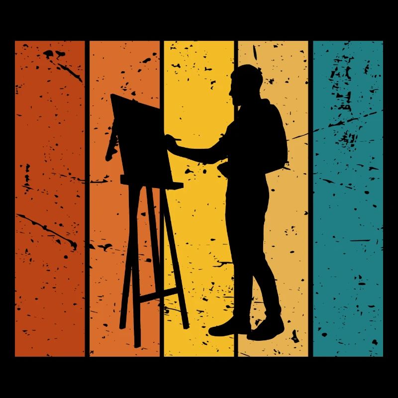 Vintage gift painter
