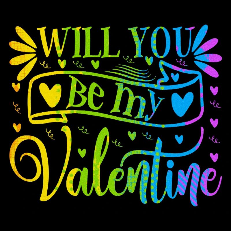 Aimez-moi la Saint-Valentin Joyeux Valentin Saint-Valentin