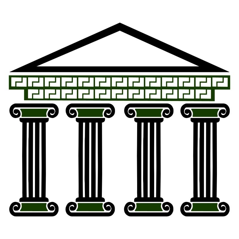 Antico edificio greco