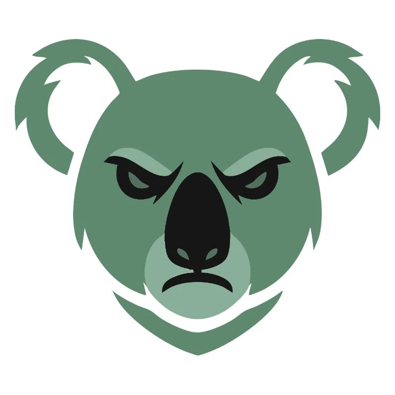 Wütender Koala