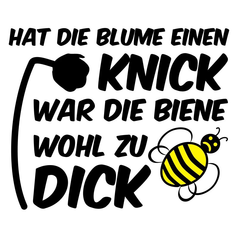 Biene zu dick Blume Knick Blüte