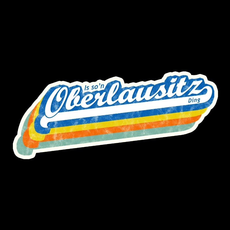 'Is so' Oberlausitz Ding 'design rétro