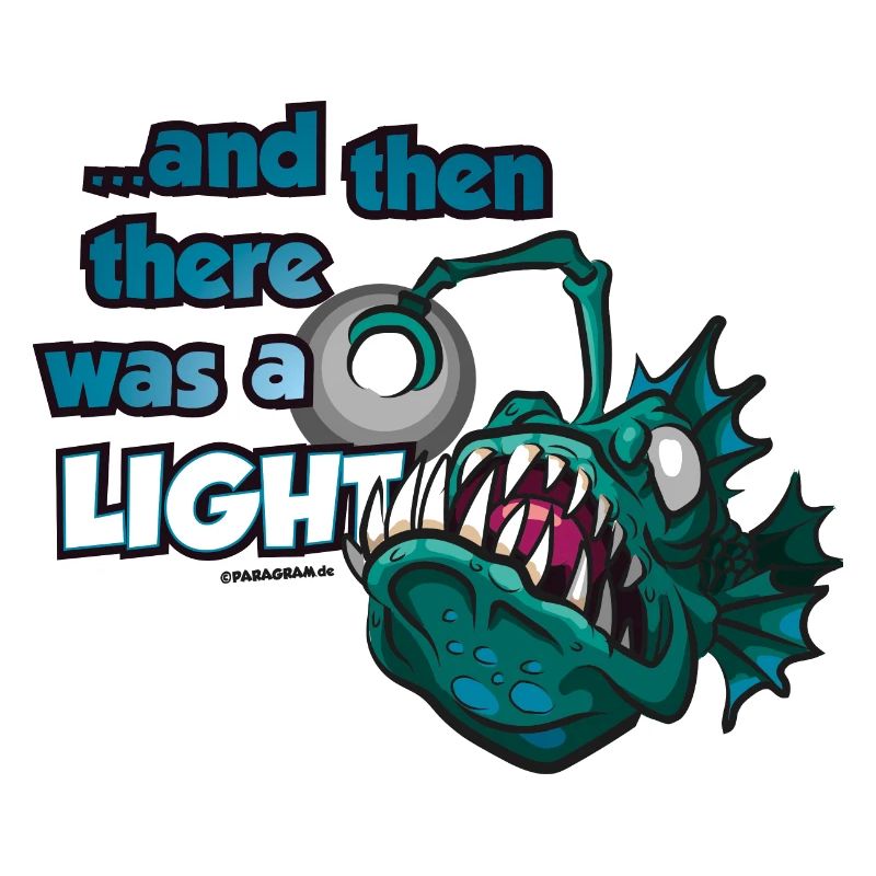 Frogfish Lantern Angler Deep Sea Dicton Comic