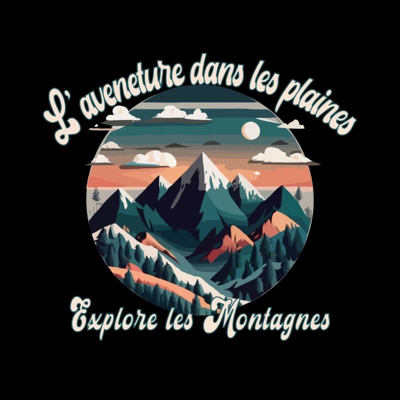 l'aventure dans les plaines explore les montagnes