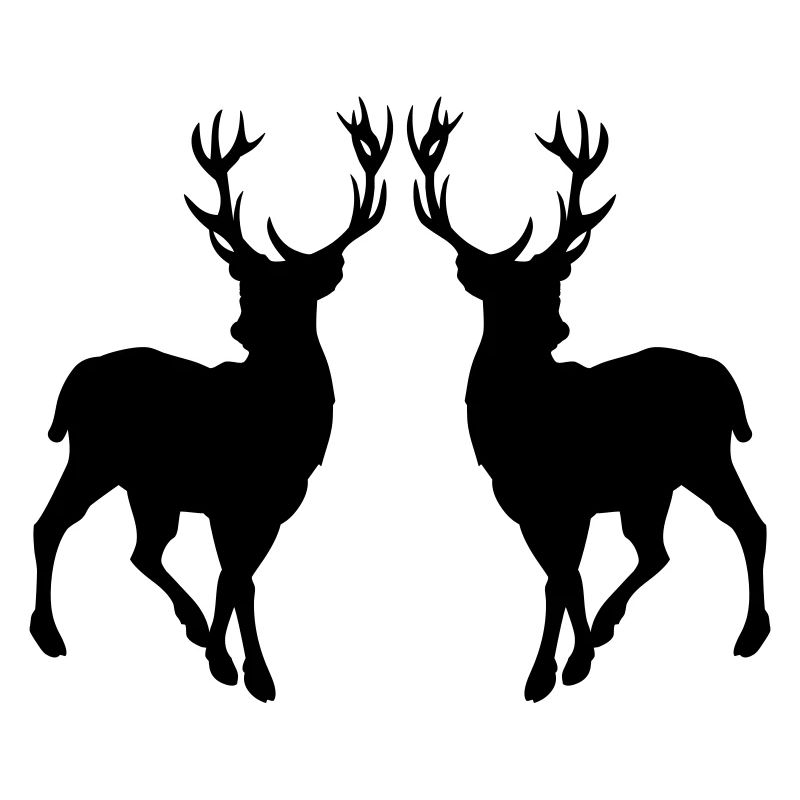 Deer Silhouette 02