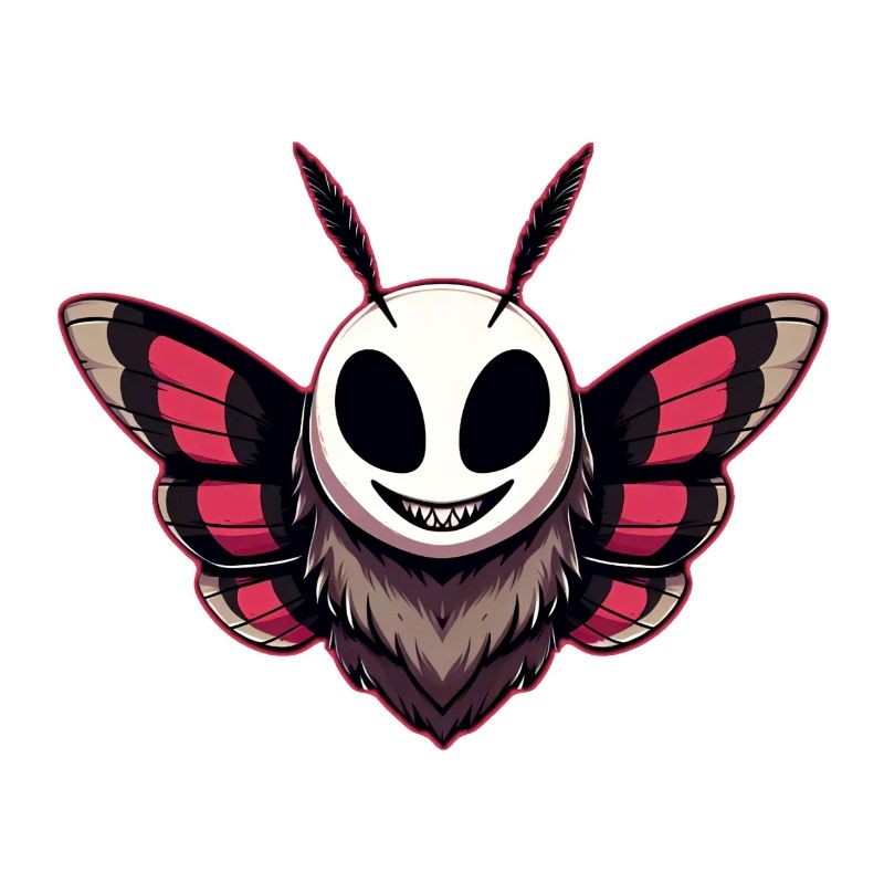 Evil Moth - Mothman Cryptid