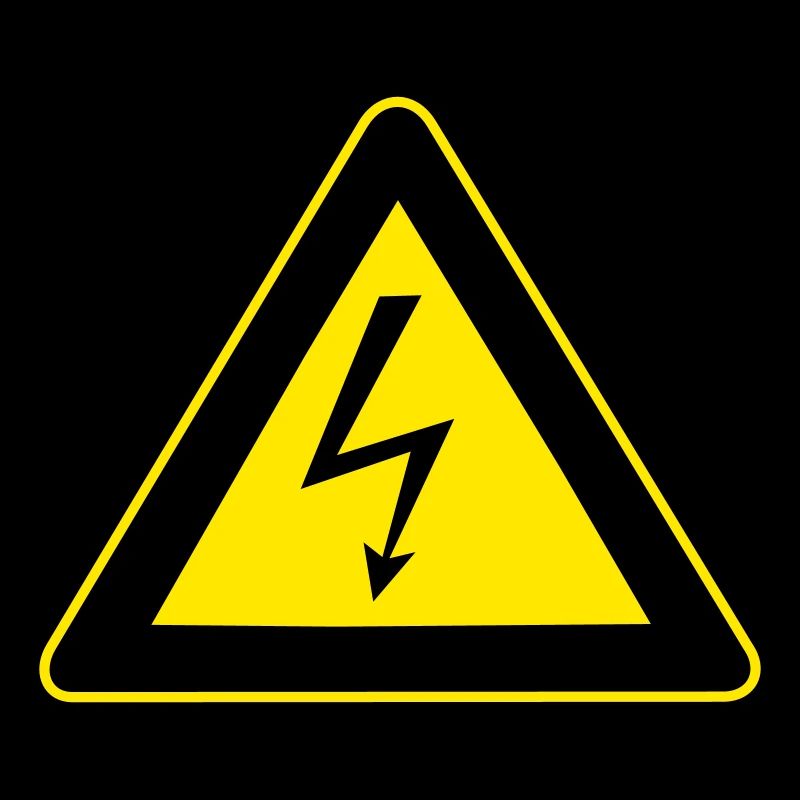 High Voltage Warning