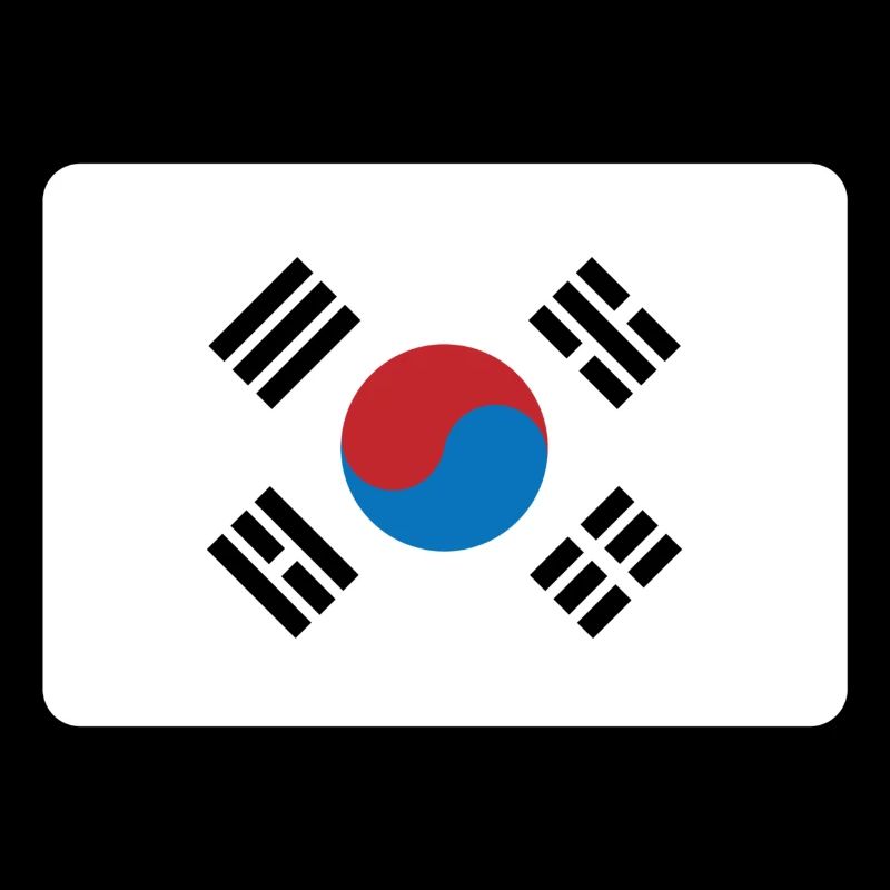 DRAPEAU DE LA CORÉE DU SUD
