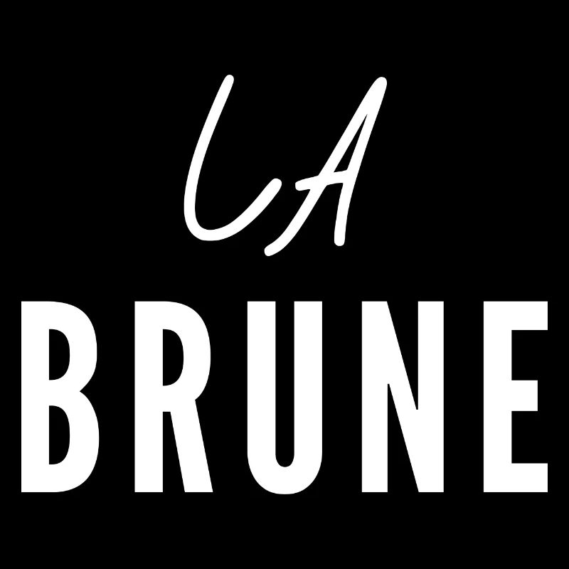La Brune (blanc minimaliste)