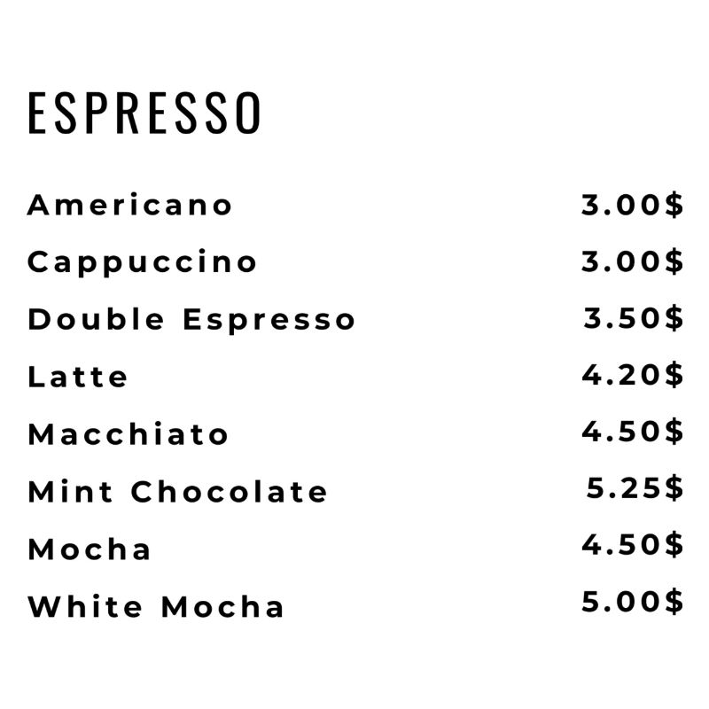 Ein bisschen Kaffee?