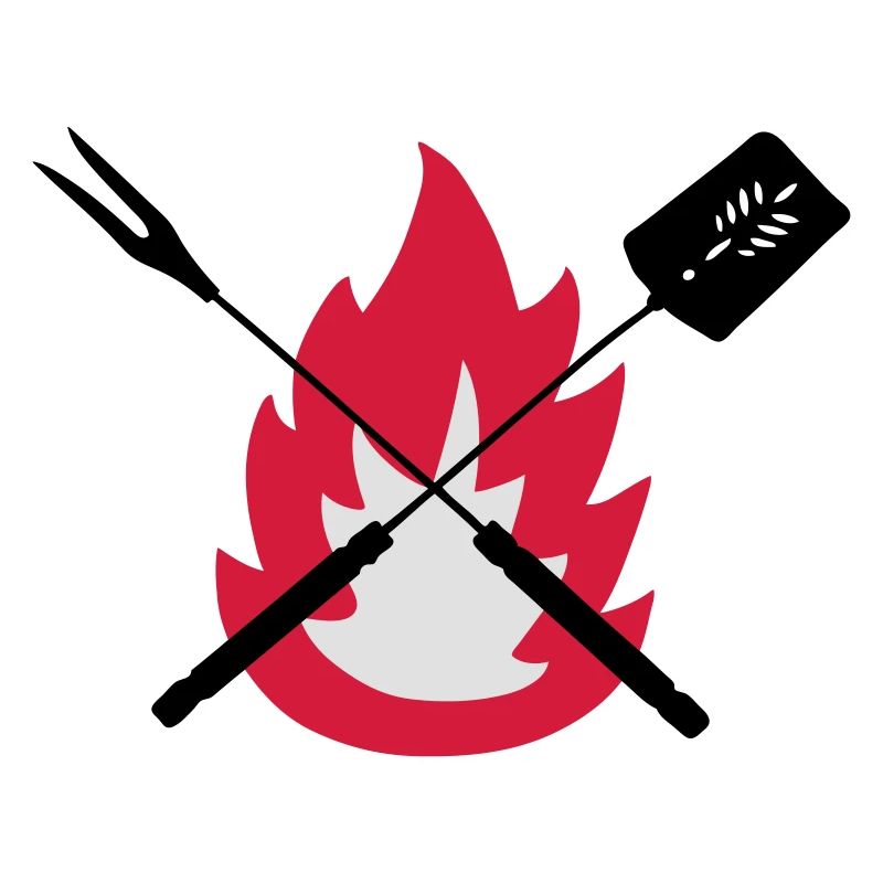 barbecue cook tools fire on BBQ best gift idea