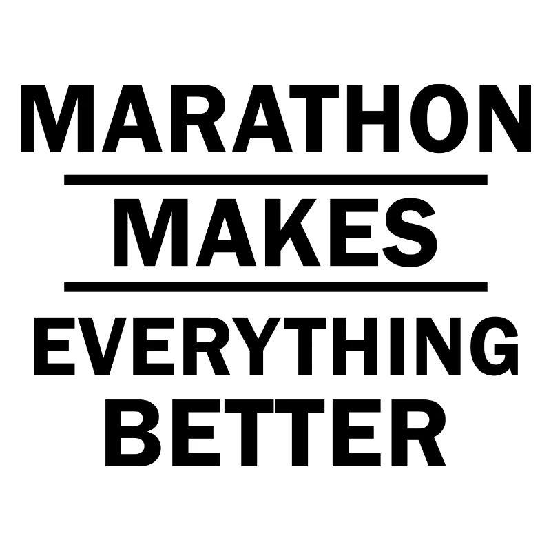 Course de marathon