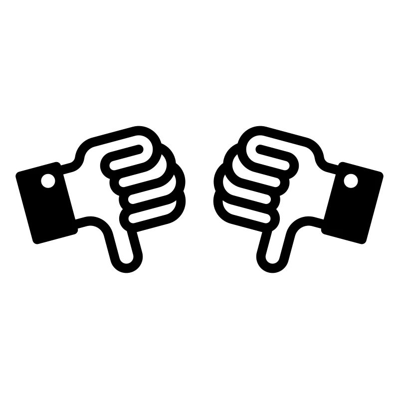 Thumbs down / pouces vers le bas (2)