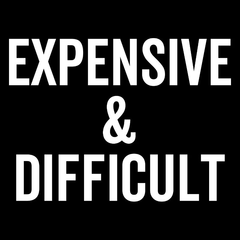 Expensive and Difficult
