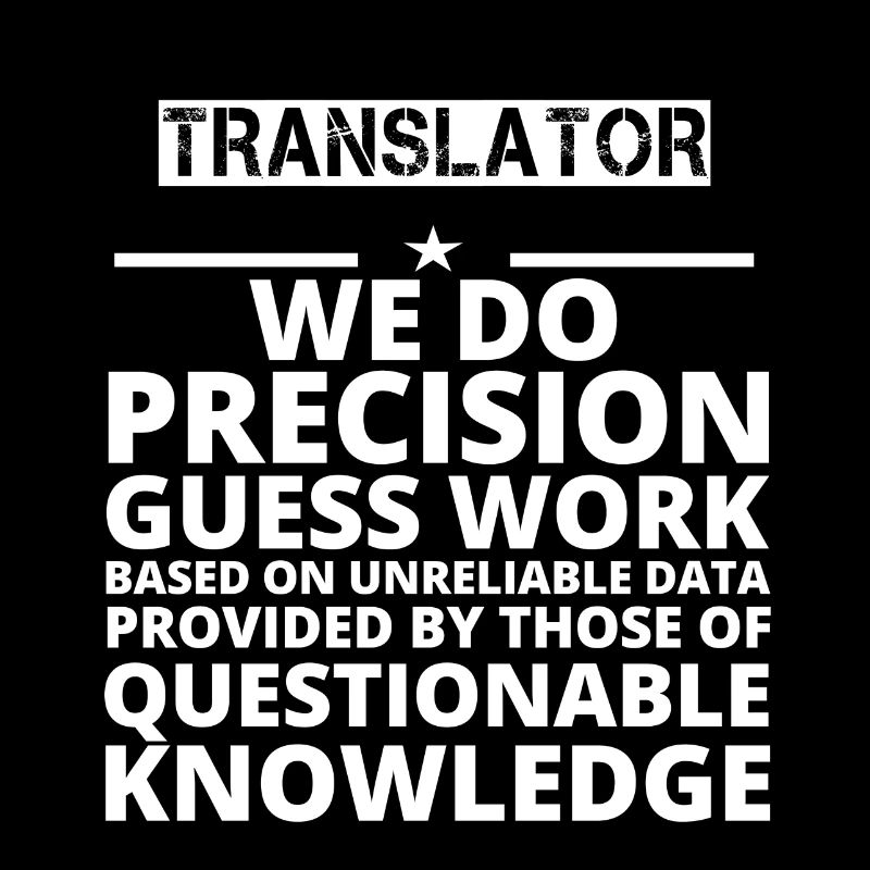 gift problem job precision TRANSLATOR