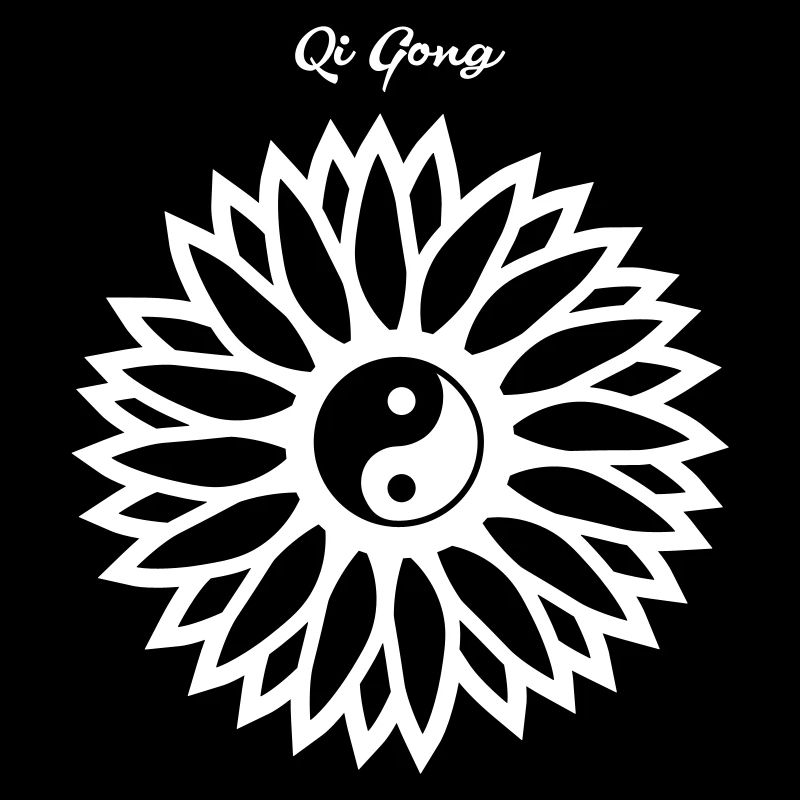 Signe de fleur de Qigong