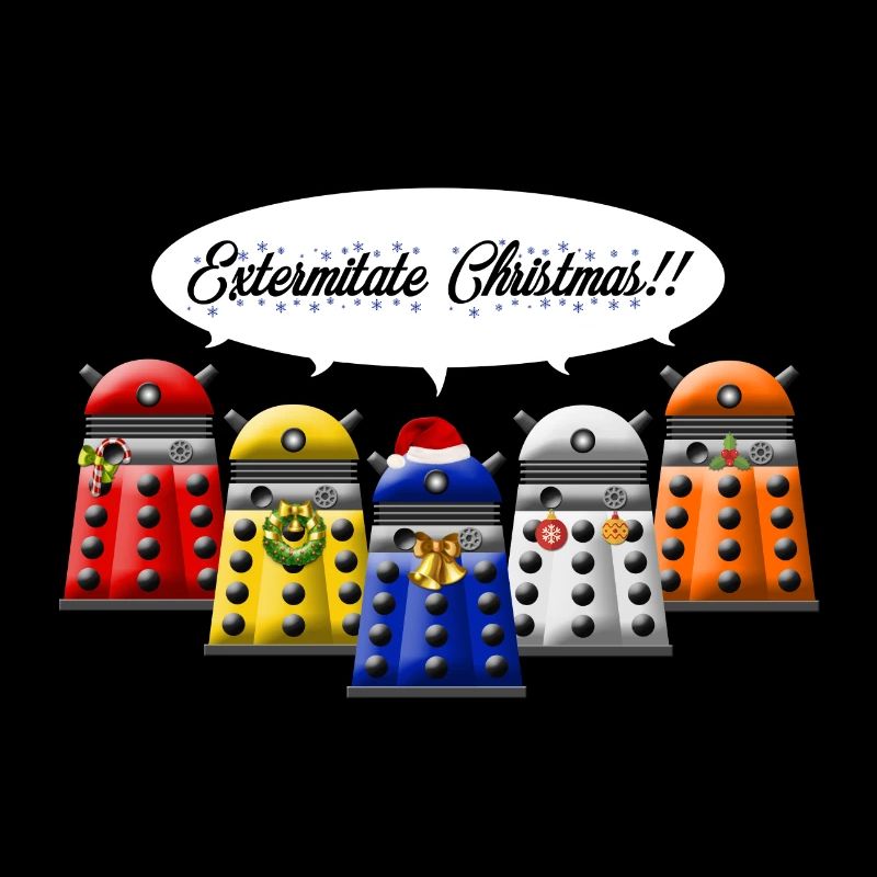 dalek exterminate xmas