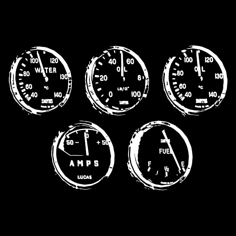 Oldtimer Tachometer